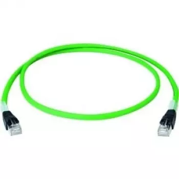 Telegärtner L80404A0005 Cavo di rete Cat6a S/FTP (S-STP) verde da 7,5 m