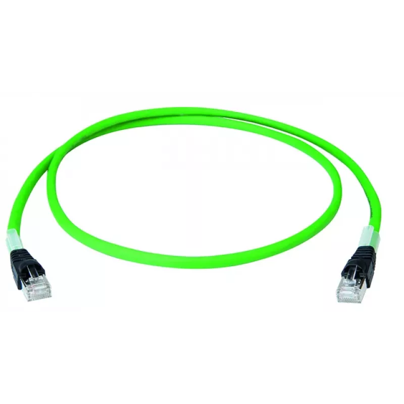 Telegärtner L80404A0005 Cavo di rete Cat6a S/FTP (S-STP) verde da 7,5 m