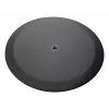 König & Meyer 26700-000-56 Base rotonda da parete, nera strutturata