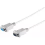 S CONN MAXIMUM CONNECTIVITY Cavo seriale Sub-D 9 pin, connettore maschio a connettore femmina, 3,0 m, grigio