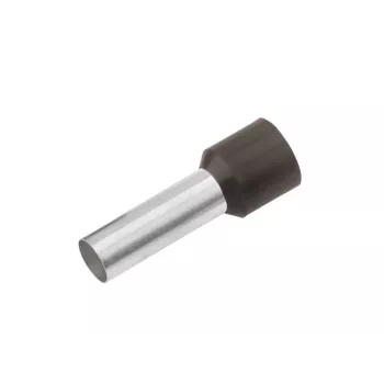 Cimco 187012 Terminale a crimpare 1,5 mm² parzialmente isolato nero 100 pezzi