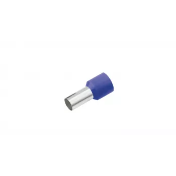 Cimco 187224 Terminale a crimpare 2,5 mm² parzialmente isolato blu 100 pezzi