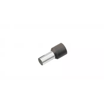 Cimco 187228 Terminale a crimpare 6 mm² parzialmente isolato nero 100 pezzi