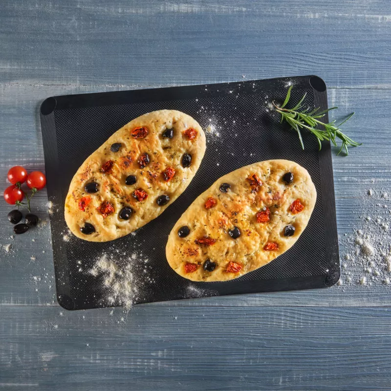 LURCH Platinum tappetino da forno in silicone nero 12451