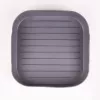 LURCH inserto in silicone per friggitrice ad aria, quadrato, 21 x 21 x 5 cm, antracite 00070206
