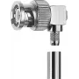 Telegärtner connettore maschio BNC a crimpare angolare 75 Ohm, RG-179B/U, G04 J01002A0027