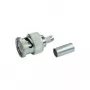 Telegärtner spina BNC per cavo a crimpare G13/G50, 75 Ohm, Professional, 0,4/2,5, 5 pezzi (J01002A1350)