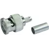 Telegärtner spina BNC per cavo a crimpare G13/G50, 75 Ohm, Professional, 0,4/2,5, 5 pezzi (J01002A1350)