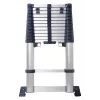 CIMCO 146725 scala telescopica XC-380, alluminio, 3,80 m estesa, 13 pioli, 150 kg