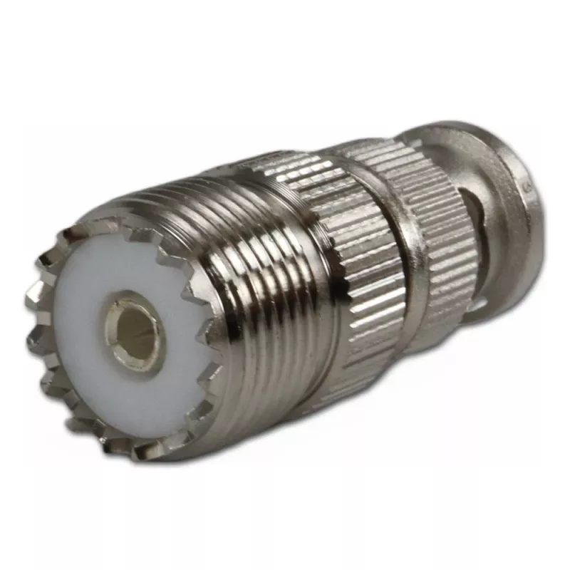 Telegärtner adattatore coassiale connettore maschio BNC su connettore femmina UHF J01008A0803