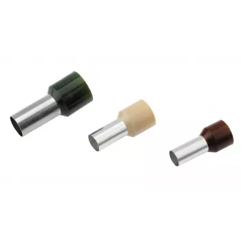 Cimco 187128 puntalino parzialmente isolato 6 mm² verde (100 pezzi)