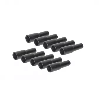 SHIVERPEAKS guarnizione in gomma per connettore F, confezione da 10, nero, protezione dalle intemperie BS85397-SET10