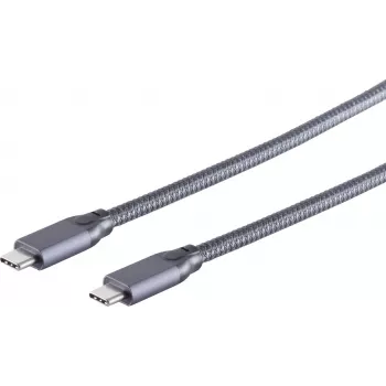 S CONN MAXIMUM CONNECTIVITY cavo USB-C su USB-C 3.2 Gen 2 5m nero (13-47050)