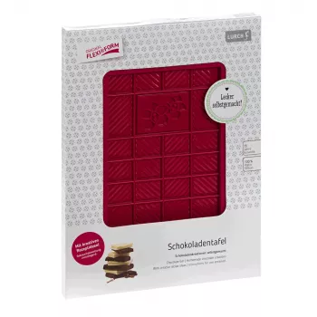 Lurch 83090 stampo in silicone per cioccolato, 12,0 x 20,5 cm