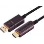 S/CONN maximum connectivity 30-20095 cavo adattatore ottico da DisplayPort a HDMI-A, 4K60, 20 m