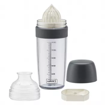 Lurch shaker grigio 250 ml shaker per dressing con scala graduata 10023