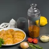 Lurch shaker grigio 250 ml shaker per dressing con scala graduata 10023