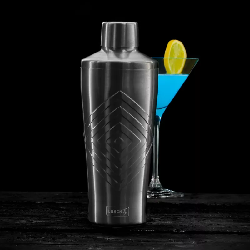 LURCH set cocktail 3 pezzi 600 ml argento (240797)