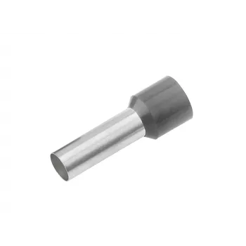 Cimco 187021 puntalino parzialmente isolato 4 mm², grigio, 100 pezzi