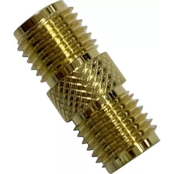 Wittenberg Antennen 103514 adattatore SMA femmina a SMA femmina, 50 Ohm, dorato