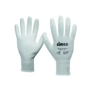 Cimco Skinny Soft guanti protettivi, taglia 10 (L), bianco 141264