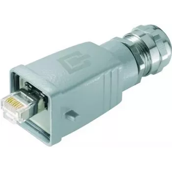 Telegärtner 100007467 connettore sensore/attuatore RJ45 maschio, Cat.6A, schermato, assemblabile sul campo, 1 pz.