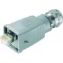 Telegärtner 100007467 connettore sensore/attuatore RJ45 maschio, Cat.6A, schermato, assemblabile sul campo, 1 pz.