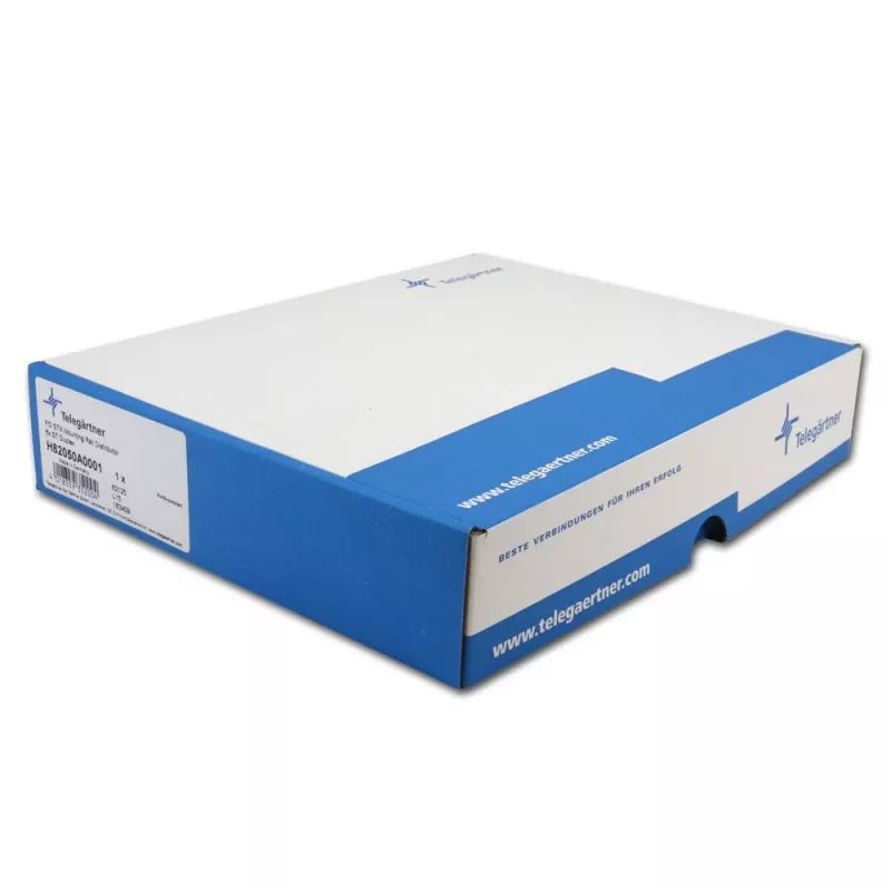 TELEGÄRTNER STX distributore per guida DIN 6xST-duplex, guscio/box metallico, multimodale (H82050A0001)