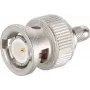 Telegärtner connettore BNC crimp 75 Ohm per RG-59 B/U, contatto oro, guscio nichelato J01002F1288Z