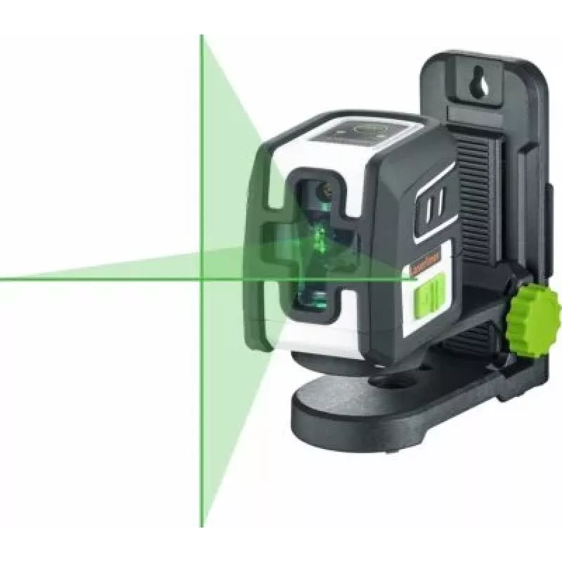 Laserliner SmartCross-Laser GX Plus Set laser a linee incrociate a raggio verde, portata max 40 m (036.732E)