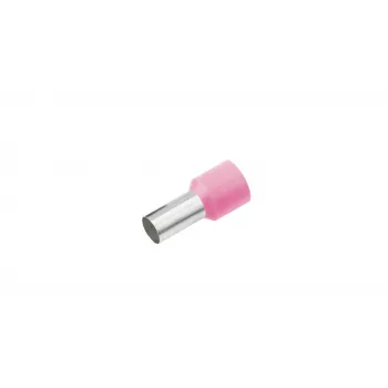 Cimco 187105 puntalino parzialmente isolato, 0,34 mm², rosa, 100 pz.