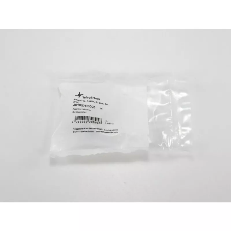 Telegärtner adattatore coassiale N femmina su SMA reverse maschio J01027R0000