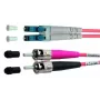 Telegärtner patch cord fibra ottica ST su LC OM4 multimode, 2m, viola L00891A0080