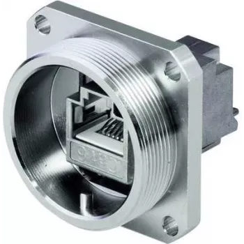 Telegärtner TOC set flangia IP68 AMJ accoppiamento K Cat.6 - 1 pz. J60020A0002