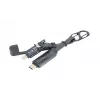 TROIKA SPEEDY TO GO portachiavi con gettone per carrello - titanio CBL60/TI