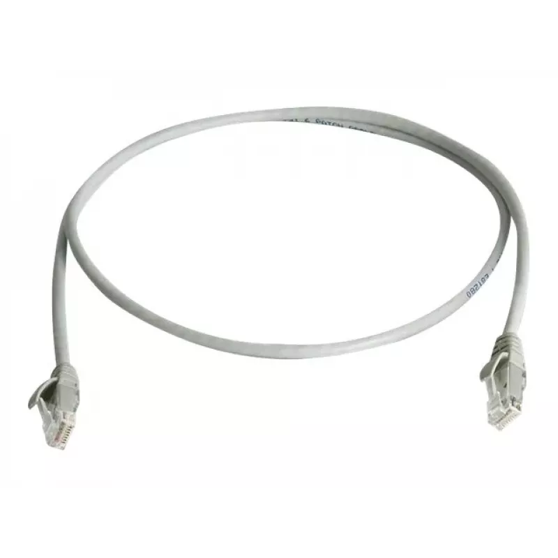Telegärtner L00001A0228 cavo patch Cat6 U/UTP RJ45, 0,5 m, grigio