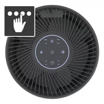 Laserliner AirBreeze 120 purificatore d'aria, 30 m², nero 085.120A