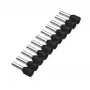 Cimco 187503 Terminale a crimpare parzialmente isolato, 1,5 mm², nero, 500 pz.