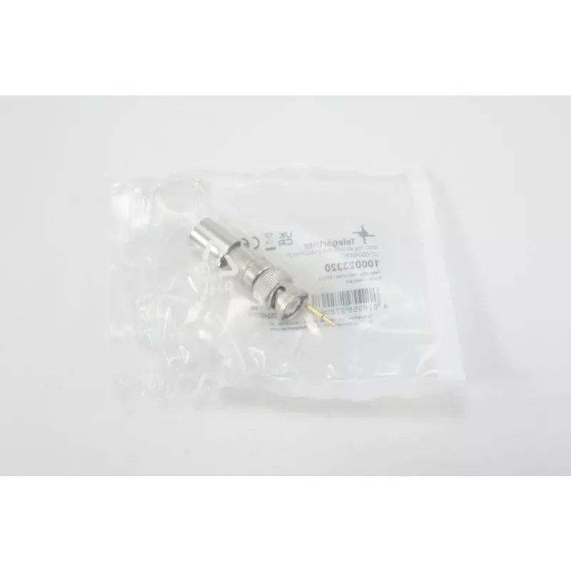 Telegärtner Connettore maschio BNC a crimpare per RG214/U e RG393/U, 50 Ohm, 1 pz. J01000A0060