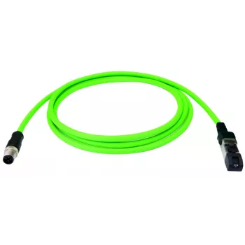 Telegärtner 100017276 Cavo patch RJ45 Cat.6A S/FTP, 1 m, verde, LSZH