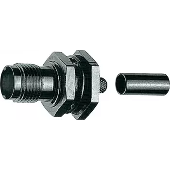 Telegärtner R-TNC Connettore femmina per montaggio PCB dritto 50 Ohm connettore RF J01011R0000