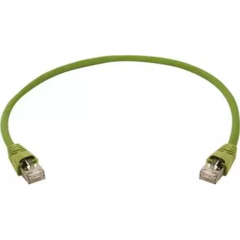 Telegärtner L00000A0138 Cavo patch Cat5e S/FTP, 1m, verde