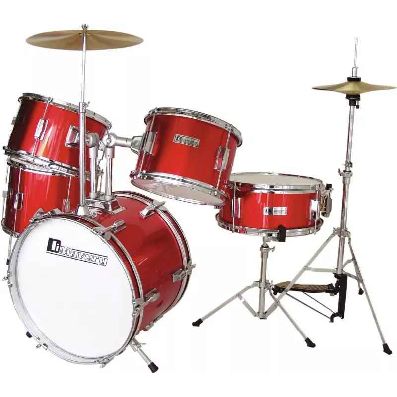 DIMAVERY JDS-305 batteria per bambini, rossa (5 pezzi, cassa 16