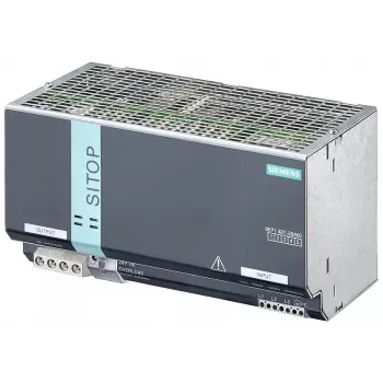Siemens 6EP1437-3BA00-8AA0 alimentatore per guida DIN, ingresso trifase 400-500V AC, uscita 24V DC 40A 960W