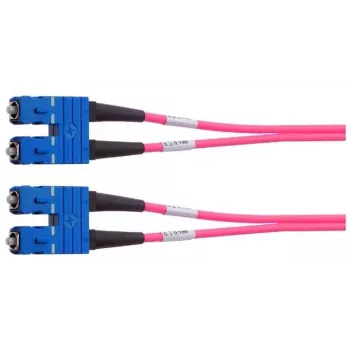 Telegärtner cavo patch in fibra ottica SC/SC OM4 duplex, 2 m, viola L00881A0028