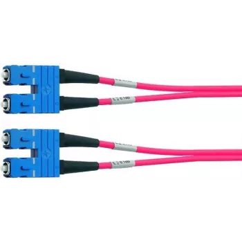 Telegärtner cavo patch in fibra ottica SC/SC OM4 duplex, 2 m, viola L00881A0028