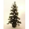 EUROPALMS set sfere decorative 7 cm, bianco, 6 pezzi (83501254)