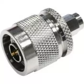 Telegärtner adattatore coassiale connettore maschio N su connettore maschio SMA, 50 Ohm, DC-6 GHz J01027B0019