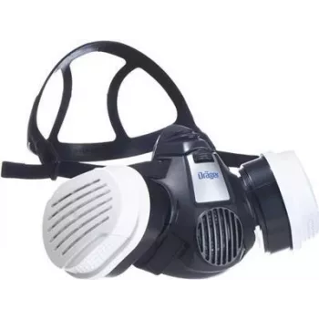 Dräger X-plore 3300 semimaschera set protezione respiratoria per verniciatura con 2 filtri A2P3 RD (R57793)
