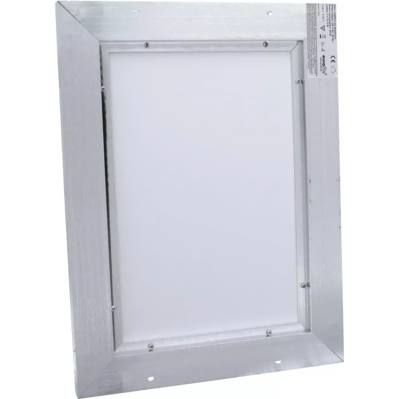 EUROPALMS A2 cornice pubblicitaria illuminata, alluminio, argento 83331751